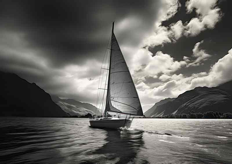 Gentle Waves Sing To Yachts Sails | Di-Bond