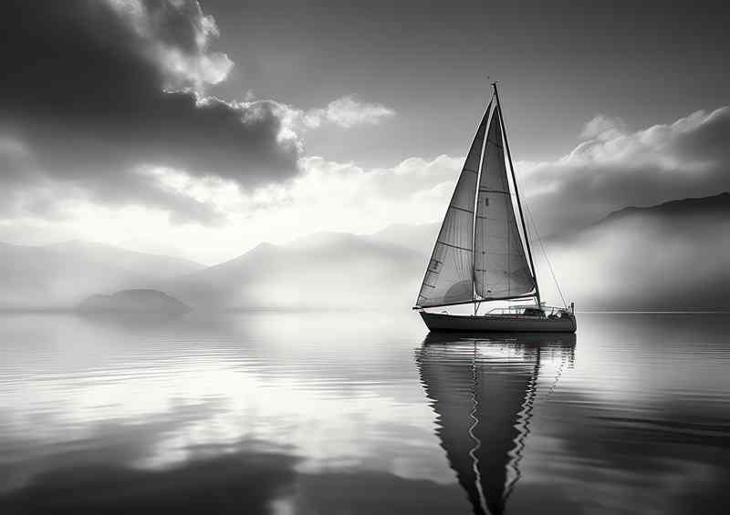 Sailing Bliss Yachts Embrace With Ocean | Canvas