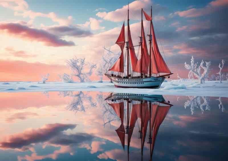 Seascape Serenity Yachts Delicate Drift | Canvas