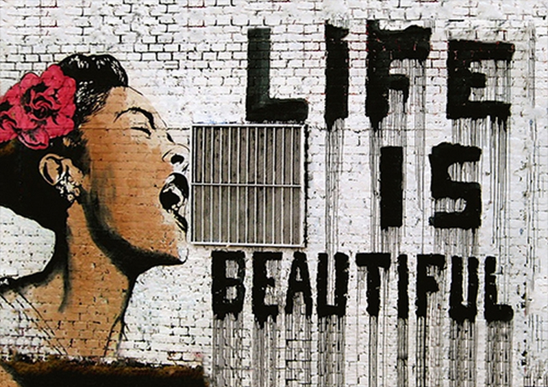 Life Is Good | Metal Poster