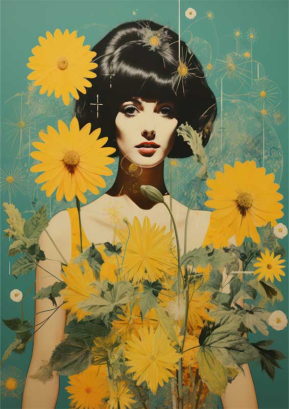 Radiant her life illustrated | Di-Bond