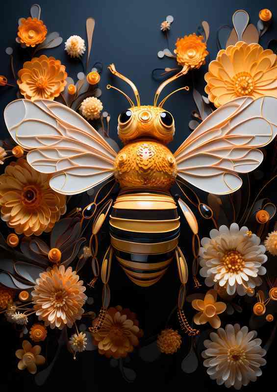 Barry The Bee | Metal Poster