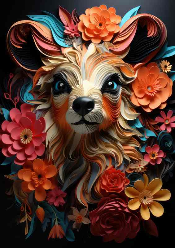 Exploring the Habitat of the Exquisite Deer | Canvas
