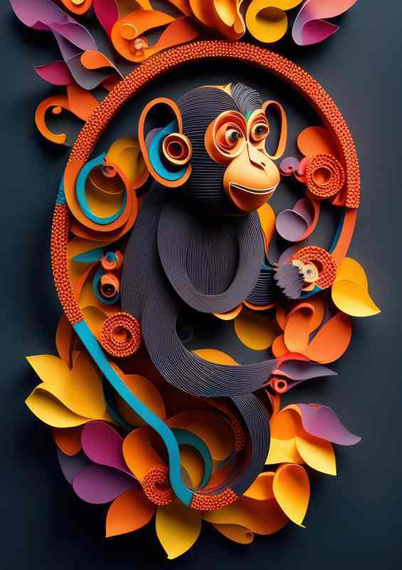 Lush Imagery Mark The Monkey Art | Canvas