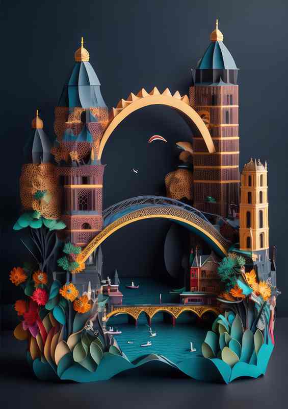 Rippling Through Civilization The Impact of River Cities | Di-Bond