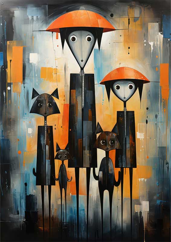 Rainbow Reverie in the rain today | Di-Bond