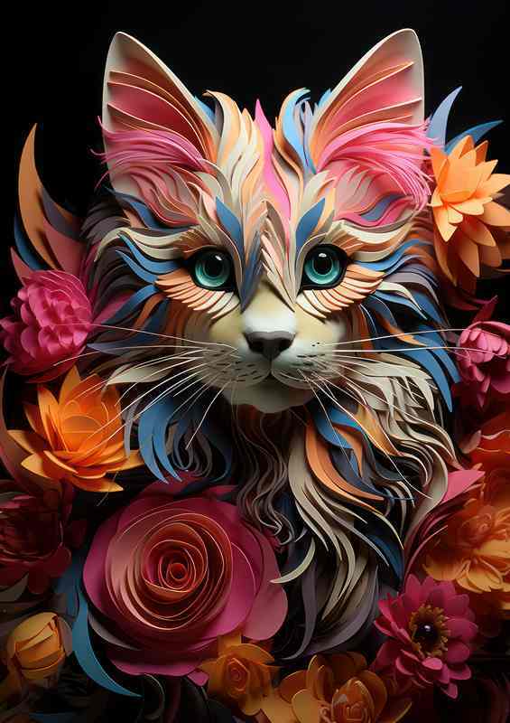The Beauty of The Lucy The Cat | Canvas