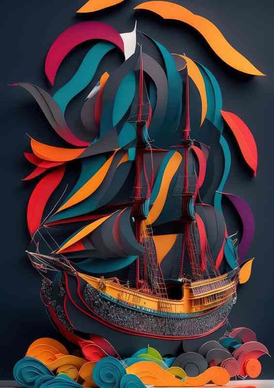 Venetian Journey Life On A Ship | Di-Bond