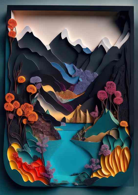 WhimsyFlora&FaunaArtExplore-Nature | Metal Poster