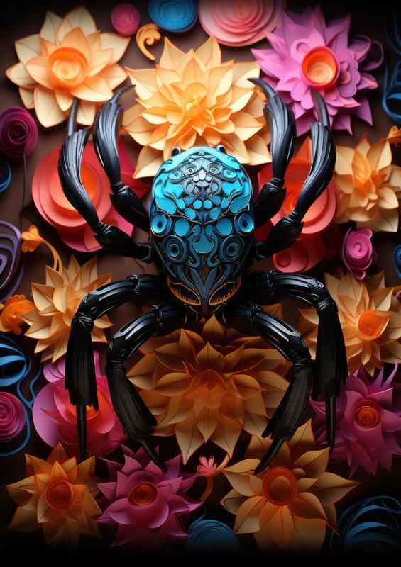 Wildlife Wonders Cyril Metal Poster