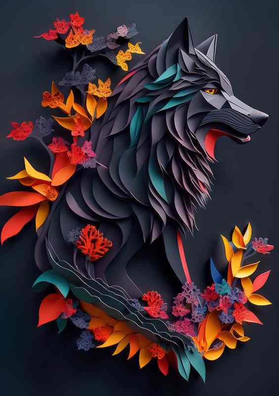 he Enchanting Realm of Willo The Wolf Art | Canvas