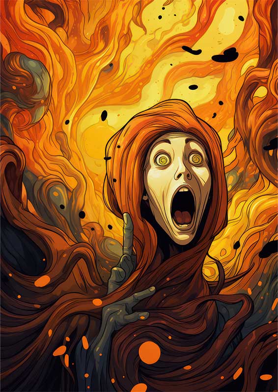 Spectrum of Souls scream style | Di-Bond