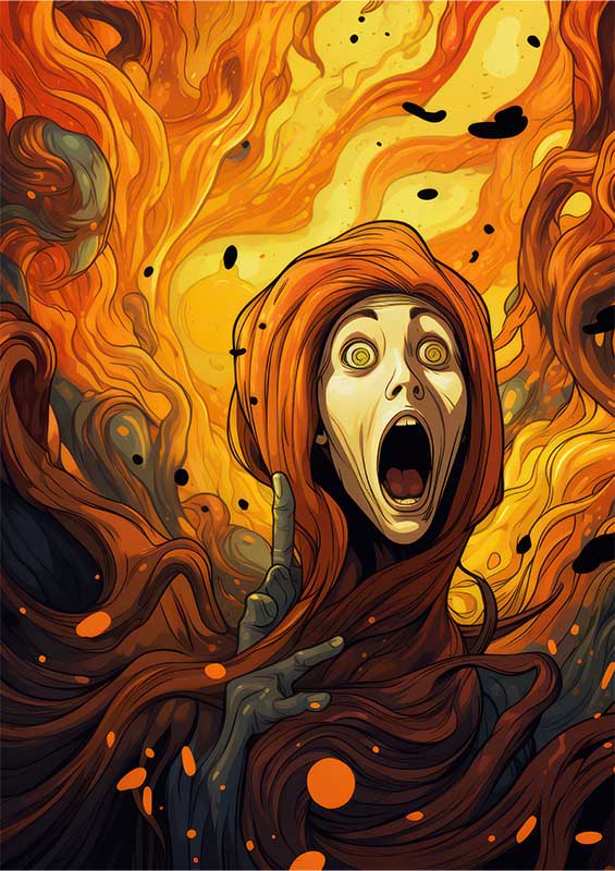 Spectrum of Souls scream style | Poster