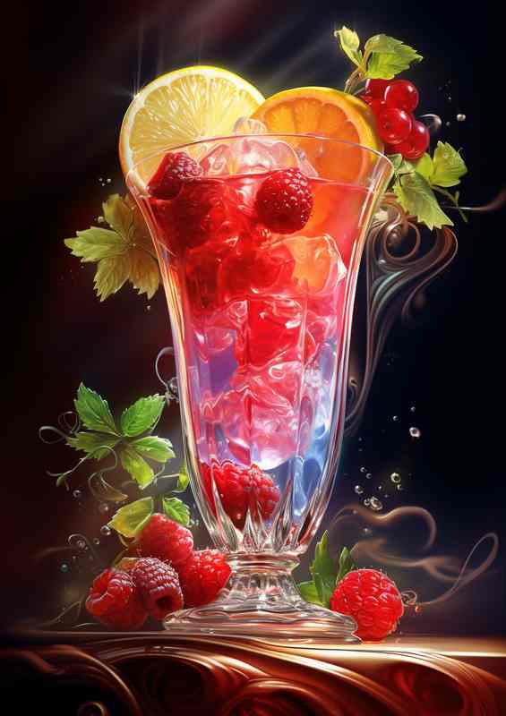 The Art Behind Every Cocktail | Metal Poster