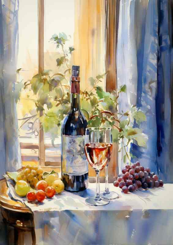 The Art of Wine Display and Tasting | Poster