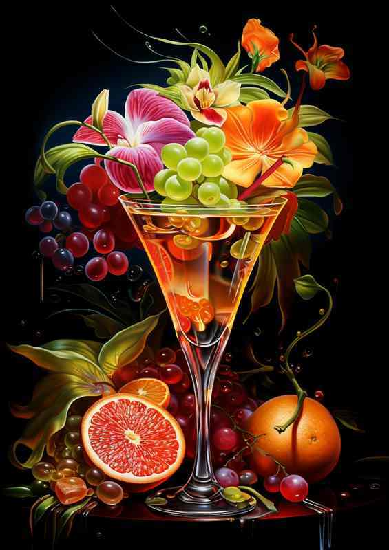 The Artistry of Garnished Cocktails | Di-Bond