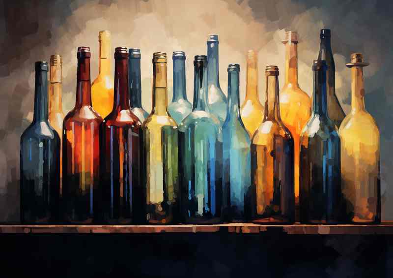 Bottle Brilliance Experiencing Wine in a New Light | Poster