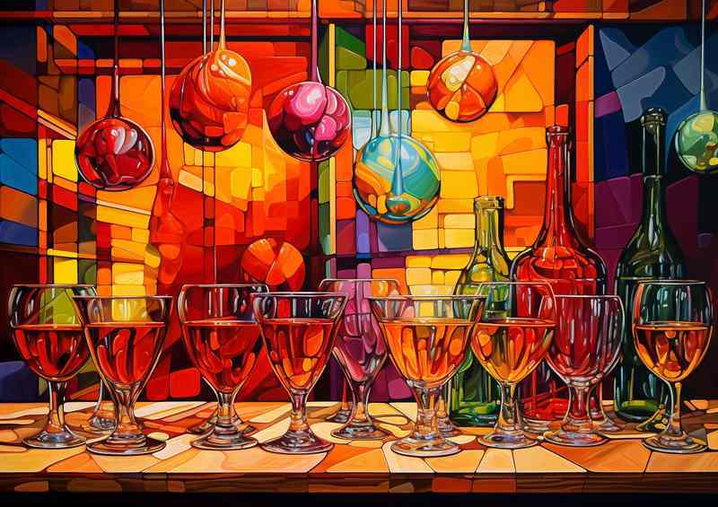 Drinkscapes Visual Journeys of Iconic Cocktails | Poster