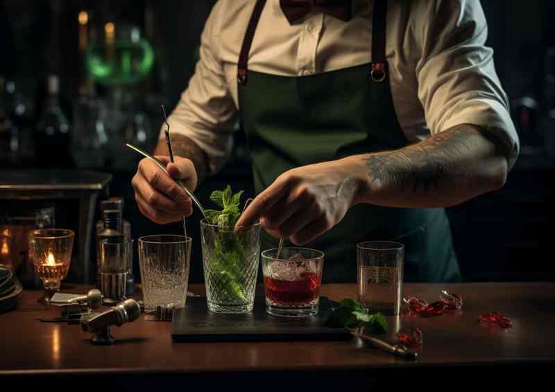 Gothic Gls Liquor & Marg Art | Met Poster