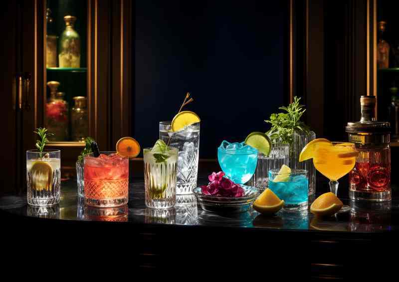 Twist And Turn The Artistry of Garnished Cocktails | Canvas