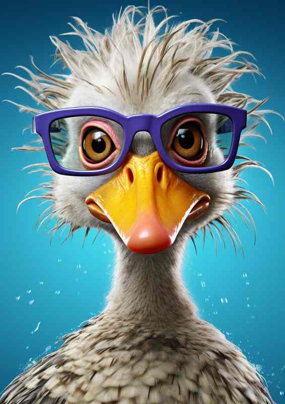 Ducks Side Eye | Canvas
