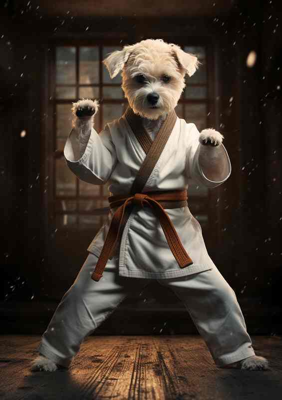 Karate Dog Capers | Poster