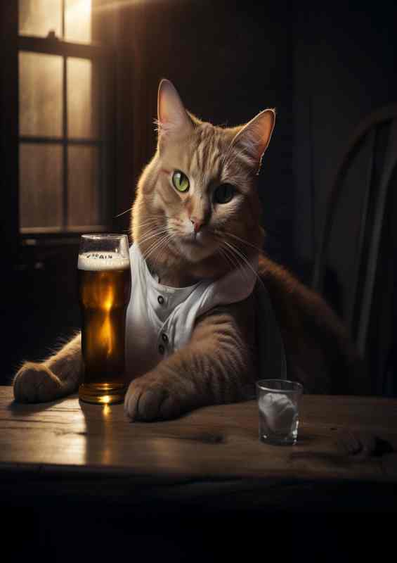Tail Tales Comical Journeys of Cats in Odd Situations | Poster