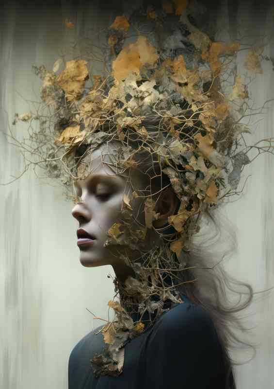 Dual Dimensions Artistic Forest Landscape Fusion | Poster