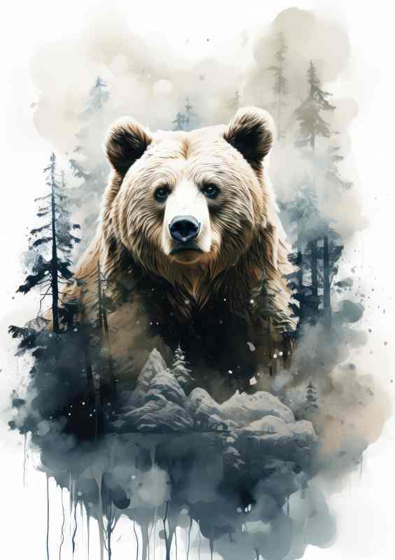Soulful Sylvan Thoughtful Bear Creations | Canvas