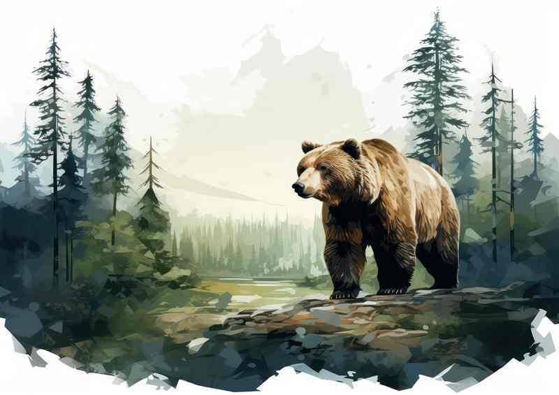 Shadow of the Forest A Bears Wilderness Tale | Canvas