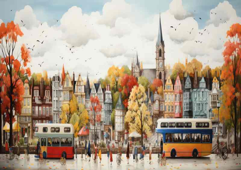 Enchanted Village Quirky Fantasy Unveiled | Poster