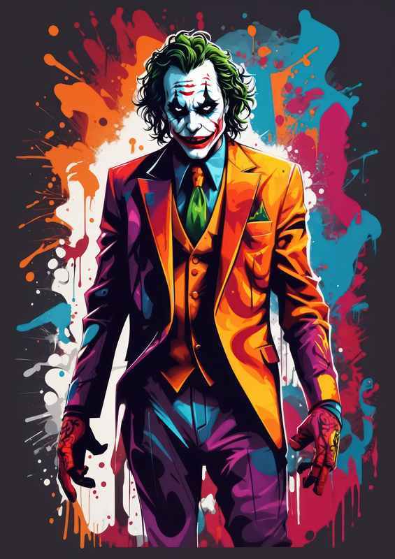 Underworld Secrets the lone joker | Metal Poster