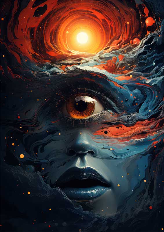 Deciphering Dreams An Abstract Color Workshop | Metal Poster