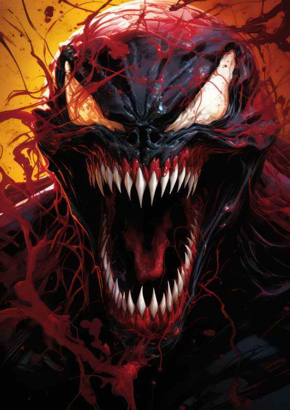 Venom style quest for survival | Canvas