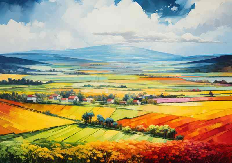 Colours of the countryside | Canvas