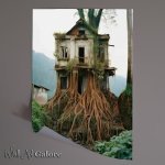 Buy Unframed Poster : (Elevated Nature Haven Home Among Branches)