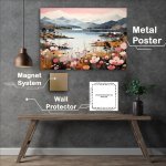 Buy Metal Poster : (English Lake A Whimsical Take)