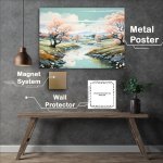 Buy Metal Poster : (Pastel River Escapes)