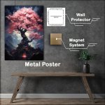 Buy Metal Poster : (Pink Tree Melody)