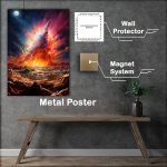 Buy Metal Poster : (Abstract Space Illustration Creative Astronomical)