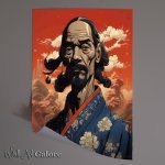 Buy Unframed Poster : (caricature of snoop dogg japan style)