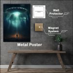 Buy Metal Poster : (Unearthly Appearances Investigating UFO Sightings)