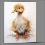 Buy Canvas : (Cute Ducks The Quirky Charm of Water loving Birds)