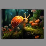Buy Canvas : (The Secret World of Technicolor Snails)