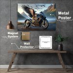 Buy Metal Poster : (Majestic Eagle Inspired Superbike Aerodynamic Style)