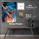 Buy Metal Poster : (Seraphic Encounter Dragons Domain)