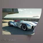 Buy Unframed Poster : (Futuristic concept car inspired in the style of BMW)
