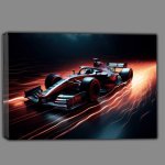Buy Canvas : (Racing car traverling through time)