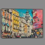 Buy Canvas : (Old Village painting in Italy)