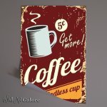 Buy Unframed Poster : (Endless coffee)